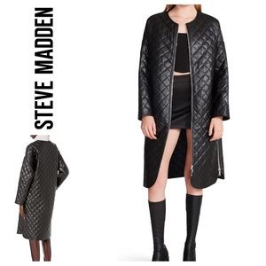 NWT Steve Madden Emerson Leather Jacket Sz: XS